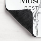 De paddenstoel Hunter komt aan. Muismat (Hoek)