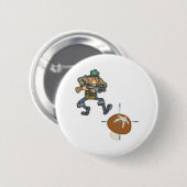 De paddenstoel Hunter komt aan. Ronde Button 5,7 Cm (Voorkant /achterkant)
