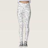 De paddenstoel leggings (Voorkant)