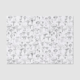 De paddenstoel tissuepapier