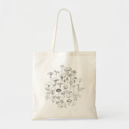 De paddenstoel tote bag