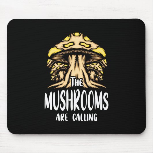 De paddenstoelen roepen muismat (Voorkant)