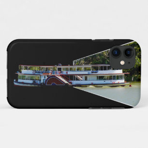 de  Paddle Steamer op de rivier, Case-Mate iPhone Case