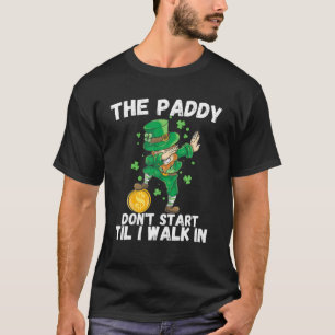 De padie begint niet te dagen dat ik in grappige S T-shirt