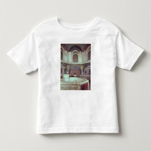 De pagina met het baptismale lettertype kinder shirts (Voorkant)