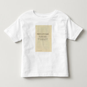 De pagina van de titel aan de fotosectie kinder shirts