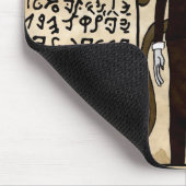 De Pagina's van het Necronomicon Muismat (Hoek)