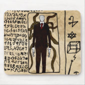 De Pagina's van het Necronomicon Muismat (Voorkant)