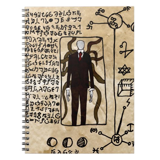 De Pagina's van het Necronomicon Notitieboek (Voorkant)