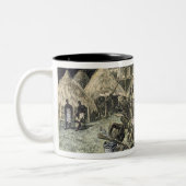 De Pai-Pi-Bri bij de Jardin d Acclimatation Tweekleurige Koffiemok (Links)