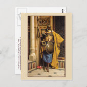 De Palace Guard van Ludwig Deutsch Briefkaart (Voorkant / Achterkant)