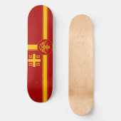 De Palaiologos-dynastie van het Byzantijnse Rijk Skateboard (Voorkant)