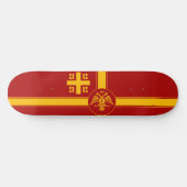 De Palaiologos-dynastie van het Byzantijnse Rijk Skateboard (Horizontaal)