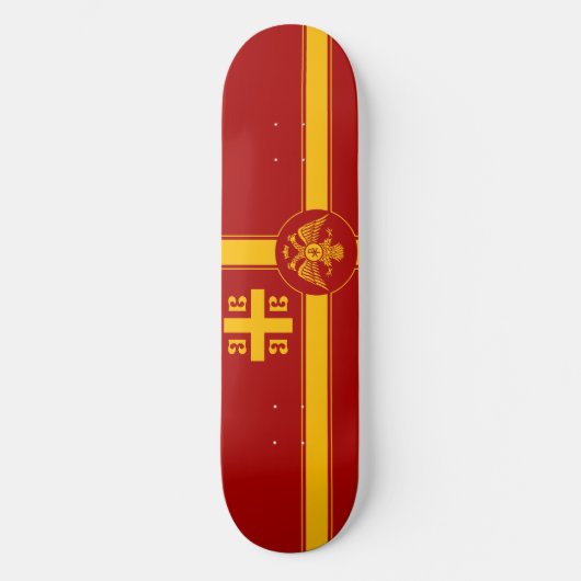 De Palaiologos-dynastie van het Byzantijnse Rijk Skateboard (Voorkant)