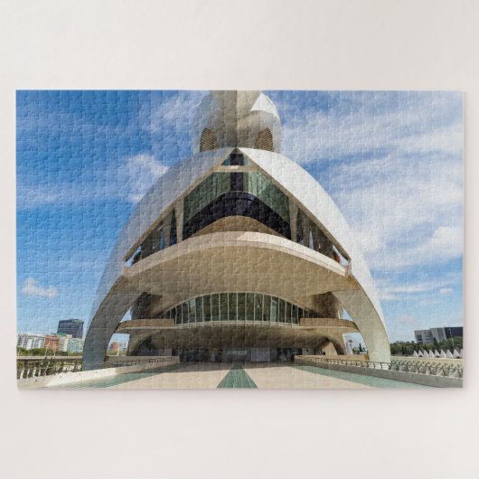 De Palau des Arts Reina Sofia, Valencia Legpuzzel (Horizontaal)