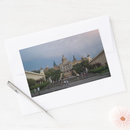 De Palau Nacional, Barcelona Sticker (Envelop)