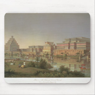 De paleizen van Nimrud herstellen, een reconstruct Muismat