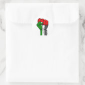 De Palestijnse eerste Sticker van Carlos Latuff (Tas)