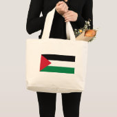 De Palestijnse vlag (عفم) لسenkelvoudig Grote Tote Bag (Voorkant (product))