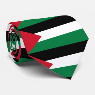 De Palestijnse vlag (عفم) لسenkelvoudig Stropdas