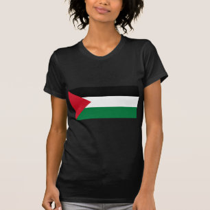 De Palestijnse vlag (عفم) لسenkelvoudig T-shirt