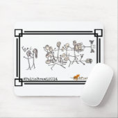 De Palin Brawl, van Jeanne Devon Muismat (Met muis)