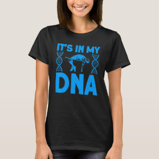 De paling wordt in mijn DNA-pool gevuld T-shirt