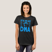 De paling wordt in mijn DNA-pool gevuld T-shirt (Voorkant volledig)