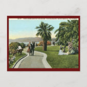 De Palisades, Santa Monica Vintage Briefkaart (Voorkant)