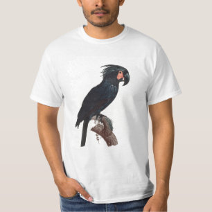 De Palm Cockato, Probosciger aterrimus Parrot T- T-shirt
