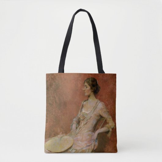 De Palm Leaf Fan Tote Bag (Voorkant)