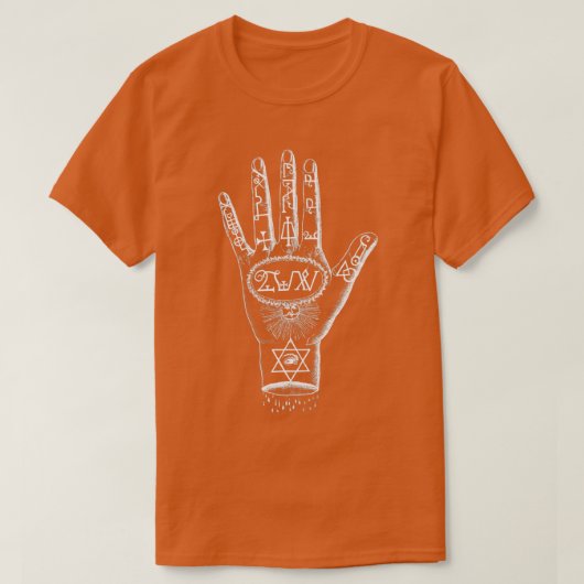 De palm t-shirt (Design voorkant)