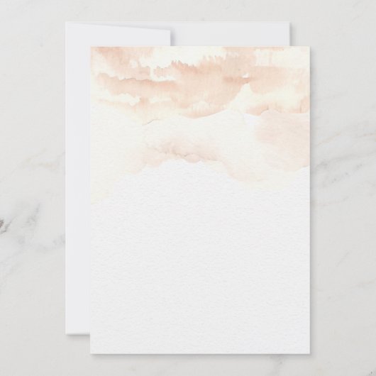 De palmbladeren slaan de datum op save the date (Achterkant)