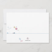 De Palms-uitnodiging Kaart (Achterkant)