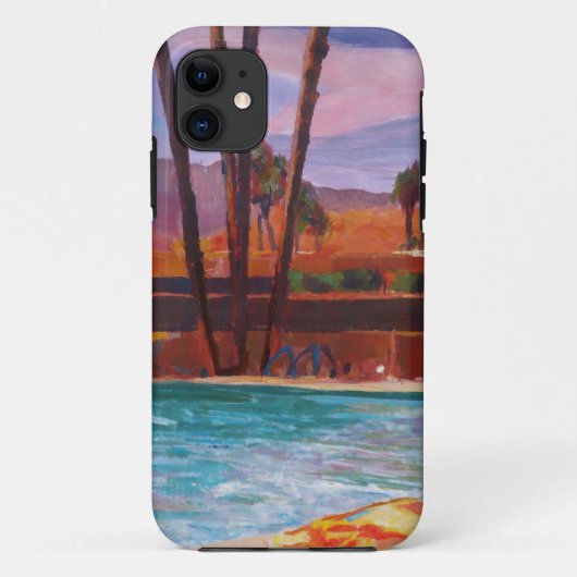 De palmspuitpool Case-Mate iPhone case (Achterkant)