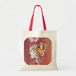 De Palomino (zachte bordeauxrode lampen) Tote Bag