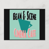 De pan en de scène briefkaart (Voorkant)