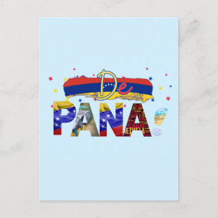 De Pana Venezuela Slang Venezolaanse cultuurliefhe Briefkaart