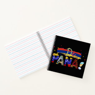 De Pana Venezuela Slang Venezolaanse cultuurliefhe Notitieboek