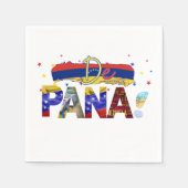 De Pana Venezuela Slang Venezolaanse cultuurliefhe Servet (Voorkant)