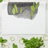 De panda... Amerikaanse MoJo keukenhanddoek (Gevouwen)