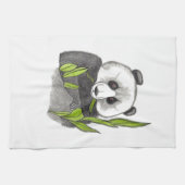 De panda... Amerikaanse MoJo keukenhanddoek (Horizontaal)