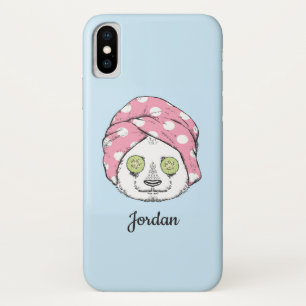 De panda bij Kuuroord voegt Jouw naam toe Case-Mate iPhone Case