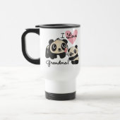 De panda draagt de Oma van de Liefde van I Reisbeker (Links)