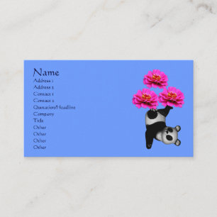 De panda dragen en het Dierlijke Visitekaartje van