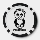 De Pandache (Panda snor) poker chips (Achterkant)