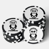 De Pandache (Panda snor) poker chips (Opstapeling)
