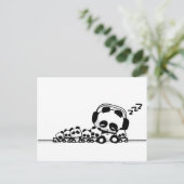 De Panda's van de slaap Briefkaart (Staand voorkant)