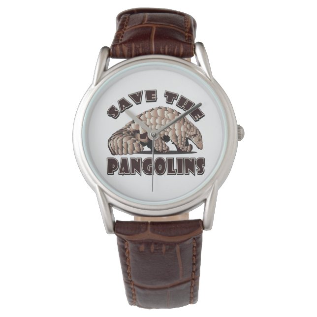 De pangolins opslaan horloge (Voorkant)