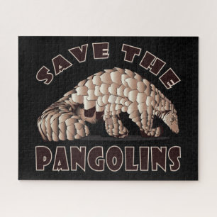 De pangolins opslaan legpuzzel